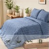 WiKineon Style Quilt Cover Set, Cut Flower Quilt Cover, Tufted Quilt Cover Three-piece Set, One Quilt Cover And Two Pillowcases,Queen Size - 3 of 4