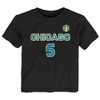 WNBA Chicago Sky Toddler Girls' Short Sleeve T-Shirt - 2 of 3
