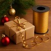 LoonBalloon 500 Yards Holiday Bronze Gold Curling Ribbon ‚ 3/16 Inch wide Festive Wrap (2-Pack) - 4 of 4