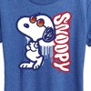 Women's - Peanuts - Graffiti Snoopy Short Sleeve Graphic T-Shirt - 2 of 4