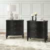Linus 3-Drawer Nightstand,Set of 2| ARTFUL LIVING DESIGN - 2 of 4