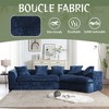 TiramisuBest Boucle Sofa 3 Seater for Living Room Oversized Comfy Sofa for Apartment - 4 of 4