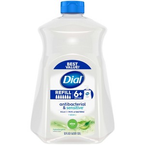 Dial Sensitive Aloe Hand Soap Gel Refill - 52 fl oz - 1 of 4