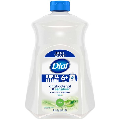 Dial Sensitive Aloe Hand Soap Gel Refill 52 Fl Oz Target