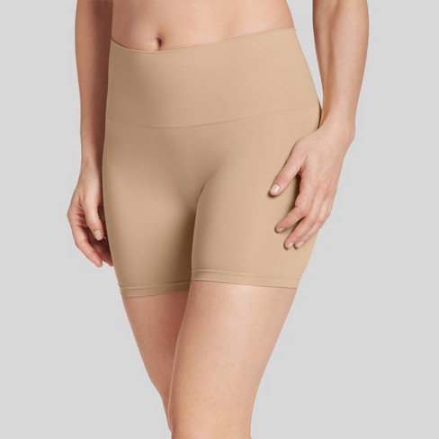 Jockey generation™ women's slimming high-waist shorts - beige l
