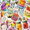 Wrapables Waterproof Vinyl Stickers, 100pcs, Sweet Treats - 4 of 4