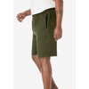 KingSize Men's Big & Tall Comfort Fleece Shorts - 4 of 4