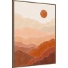 Amanti Art Terracotta No 37 by Elena Ristova Framed Canvas Wall Art - 3 of 4