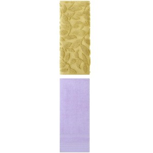 REGALWOVEN Absorbent Quick Drying Bathroom Hand Towels 14" x 30" 2 Pcs - 1 of 4