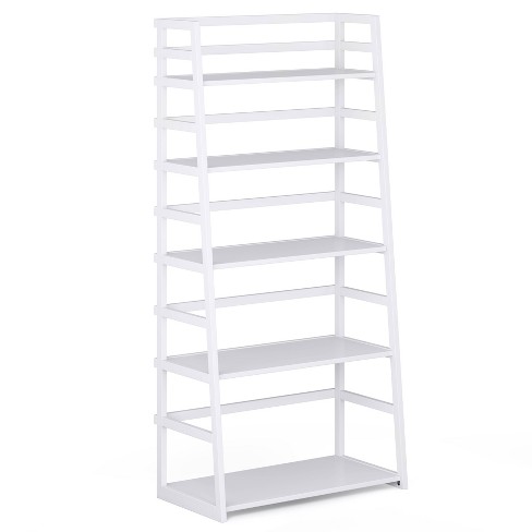 Normandy Ladder Shelf Bookcase White, Small White Bookcase Target