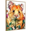 Amanti Art Hamster by Justyna Jaszke Framed Canvas Wall Art - 2 of 4