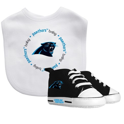 Bib & Prewalker Gift Set - Carolina Panthers