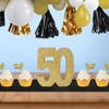 Beistle 3-D Glittered Centerpiece, 8" x 8" x 1", (1/Pkg) - 2 of 4
