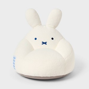 Miffy Kids' Bean Bag Chair with Pocket Off-White - Miffy by