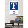 Trends International MLB Texas Rangers - Logo 22 Framed Wall Poster Prints - 2 of 4