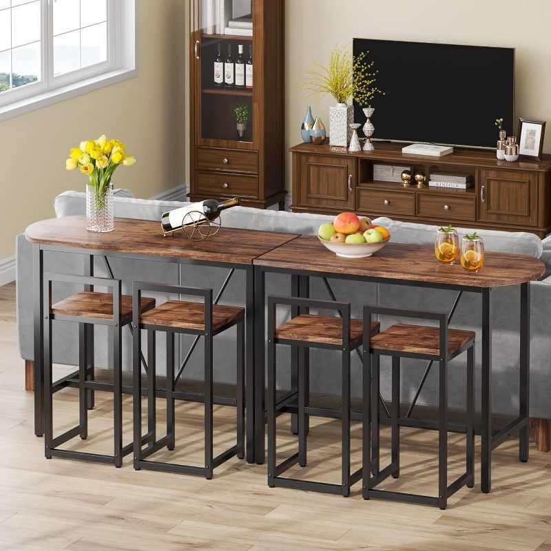 Tribesigns 3-piece Bar Table Set, 4 of 7