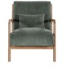 TiramisuBest Modern Lounge Chair,Accent Chair with Corduroy Upholstery - 2 of 4