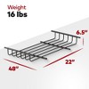 YAKIMA 16 Pound MegaWarrior Power Grip Mount Heavy Duty Alloy Steel 40 Percent Length Extension Up to 22 Inch for Roof Cargo Basket - 2 of 4