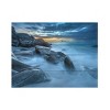 Trademark Fine Art -Mathieu Rivrin 'Blue Hour for a Blue Ocean' Canvas Art - 2 of 4