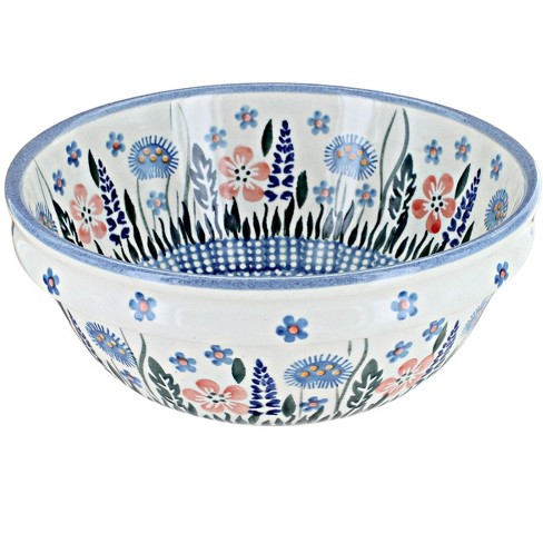 Blue Rose Polish Pottery 257 Wiza Cereal/soup Bowl : Target