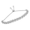 Haus of Brilliance Sterling Silver 1/4 Cttw Diamond Bolo Bracelet - 2 of 4