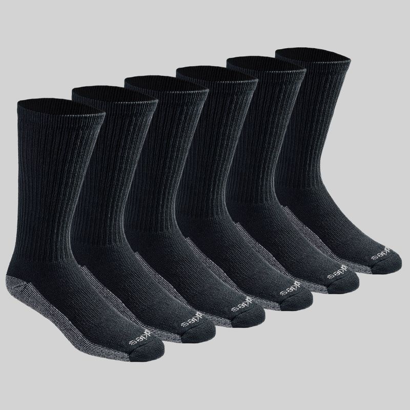 Dickies Men's Dri-Tech Crew Socks - 6-12, 1 of 6