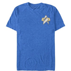 Men's Star Trek: Deep Space Nine Metal Communicator Badge T-Shirt - 1 of 4