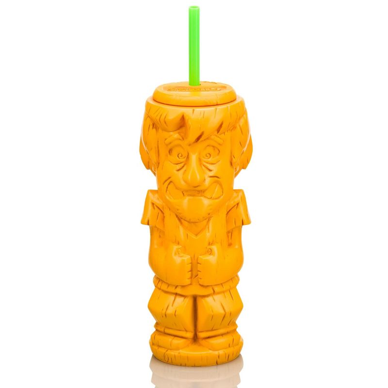 Beeline Creative Geeki Tikis Scooby-Doo Shaggy Plastic Tumbler with Straw | Holds 20 Ounces, 1 of 8