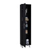 Vynxaria Laska Storage Cabinet with Single Door and Broom Hangers - 4 of 4