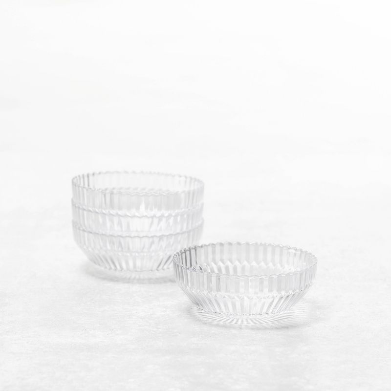 4pk 22.8oz Archie Cereal Bowls Clear - Fortessa Tableware Solutions, 2 of 4