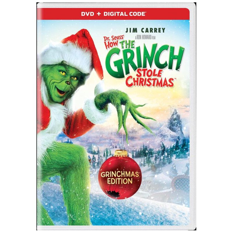 How The Grinch Stole Christmas (DVD + Digital) (Grinchman Edition), 1 of 2