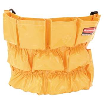 Rubbermaid Brute Caddy Bag 12 Pockets - Yellow