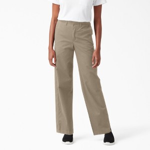 Dickies Women's Relaxed Fit Wide Leg Pants - 1 of 3