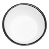 White Metal Black Rim with Ball Feet Decorative Storage Trinket Dish - Foreside Home & Garden - image 2 of 4