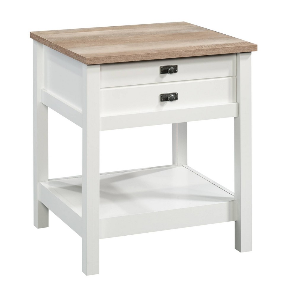 Photos - Storage Сabinet Sauder Cottage Road Nightstand Soft White  