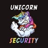 Men's Design By Humans Halloween Dad Mom Daughter Adult Costume - Unicorn Security By MINHMINH T-Shirt - 2 of 4