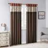 VYNXARIA 50*84"Embroidered Curtain Panel,Spice(Only 1 Pc Panel) - 2 of 4