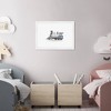 Wynwood Studio 21"x15" Blue Head Train Transportation Framed Art Print: Modern Decor, Digital Print, Plastic Frame, Wall Mount - 4 of 4