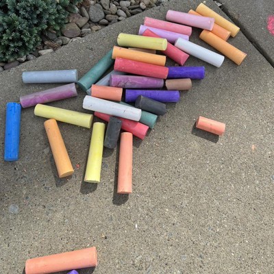 Kids Ultimate Sidewalk Chalk Set, Green Handle - 37 Pieces
