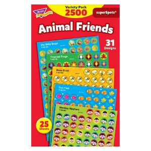 TREND Animal Friends superSpots® Stickers Variety Pack, 2500 ct - 1 of 3