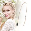 Unique Bargains Women's Eight Beads Braided Hair Chain 1 Pc - 4 of 4