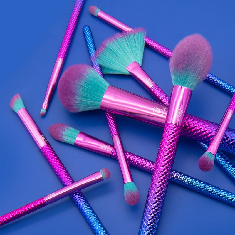 MODA Brush Prismatic Signature 10pc Makeup Brush Kit, Includes Radiance, Blender, and Crease Makeup Brushes, 6 of 11
