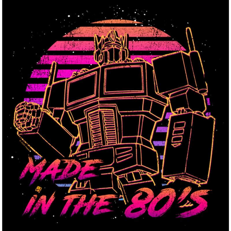 Men's Transformers Optimus Prime Made in the 80s T-Shirt, 2 of 6