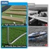 12Feet Indoor Trampoline With Basketball Hoop, Enclosure Net, 72 Galvanized Springs, Outdoor Recreational Trampoline For 6~8 Kids Simultaneously - 4 of 4