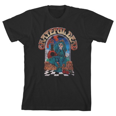 Vintage Grateful Dead Skeleton Rockin Guitar T Shirt TPKJ1