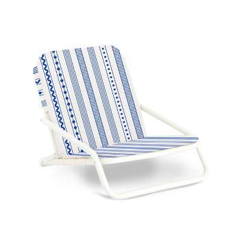 MINNIDIP Folding Chair - Nautical Stripes