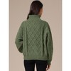 INSPIRE CHIC Women's Turtleneck Oversize Long Sleeves Casual Knit Sweater - 4 of 4