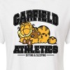 Women's - Garfield - Sleeping Athletics Cropped Graphic T-Shirt - 2 of 4