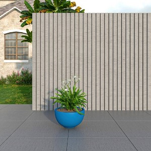 LeisureMod Iris Fiberstone Round Planter Pot with Drainage Holes, Weather-Resistant for Indoor/Outdoor Use - 1 of 4