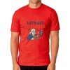 Men's 4th of July Let's Get Lit- Erature America Patriotic Funny T-Shirt - 2 of 4